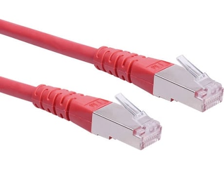 Cabo de Rede SECOMP (RJ45 - 3 m - Vermelho)