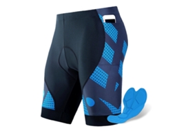Calcinhas de Ciclismo Mali para Homem, 4D, Acolchoadas, Respirável, Secagem Rápida, Bolsos