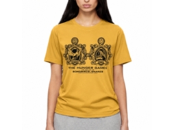 Rockinstone Hunger Games Movie Songbird Snake Mirror Solid Ginger Adult T-shirt Size:s