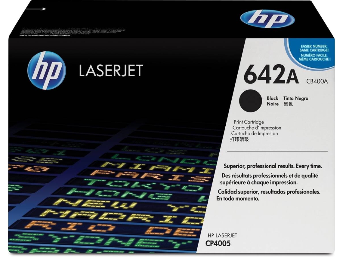 Toner HP 642A Preto (CB400A)