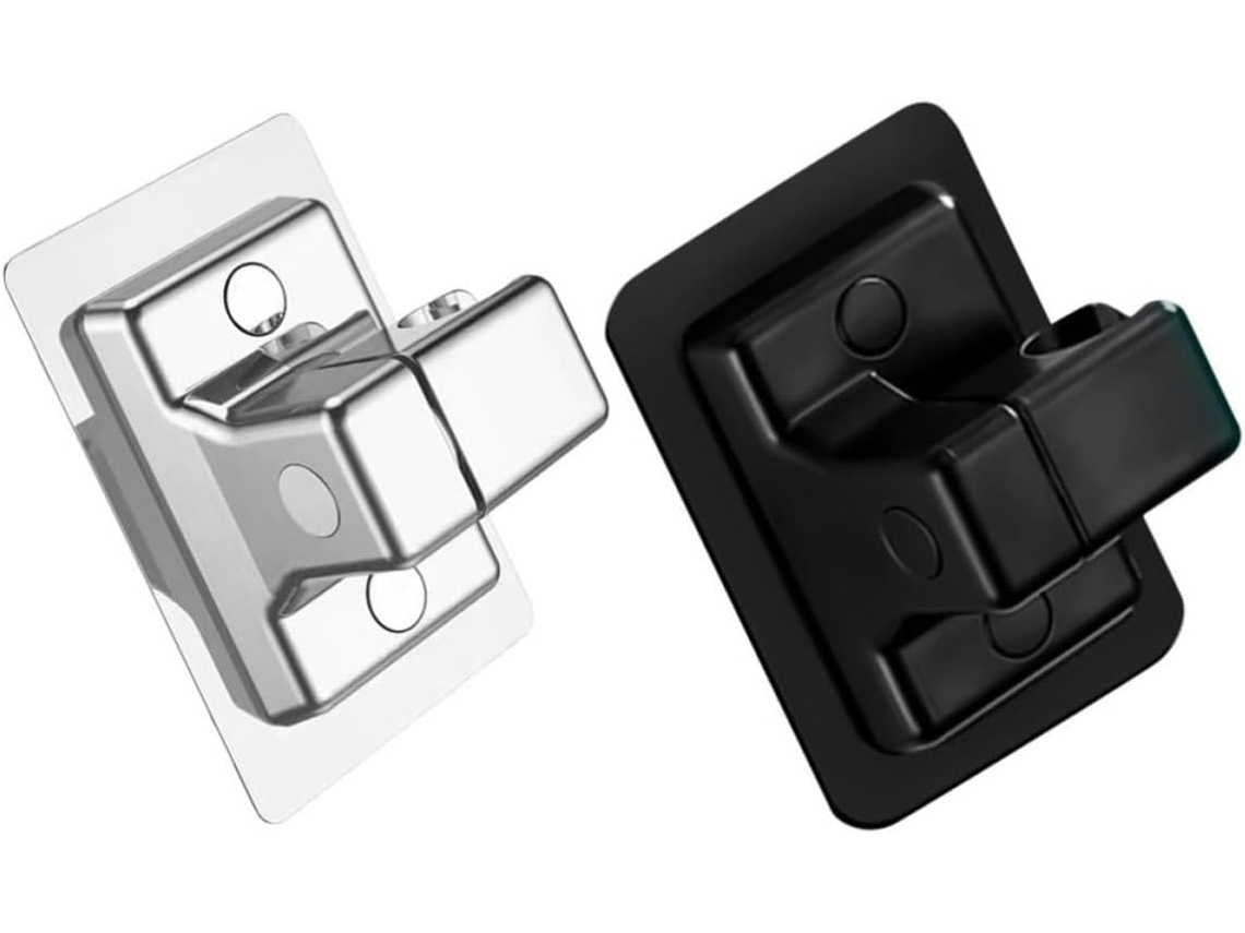 Suporte Para Chuveiro De Mão Tofficu Ajustável Com Rotação Em 2 Peças E Base Fixação Abs Banheiro