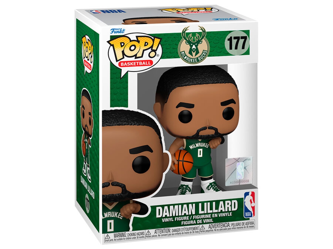 Figura Pop Nba Milwukee Buck Damian Lillard