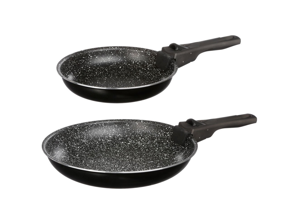 Frigideiras SECRET DE GOURMET Ø 20 e 26 cm, 2 peças