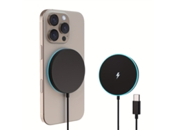Base de carregamento magnético sem fio para iPhone e Apple Watch com carregamento rápido STELASPLEN