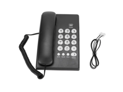 Telefone Fixo LAXISCREED Grande Botão Preto