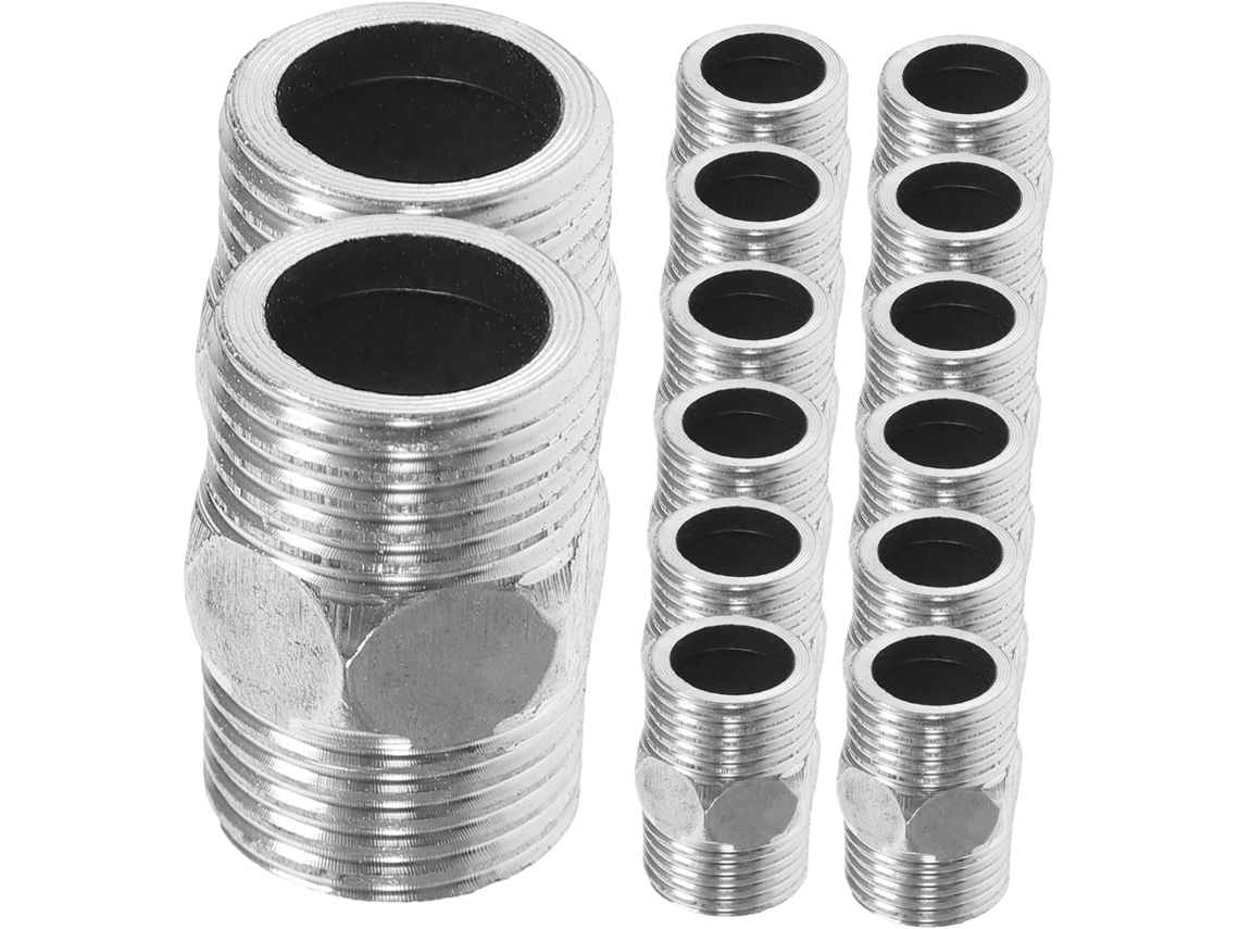 Conjunto De 10 Conectores Mangueira Em Aço Inoxidável, Resistentes E