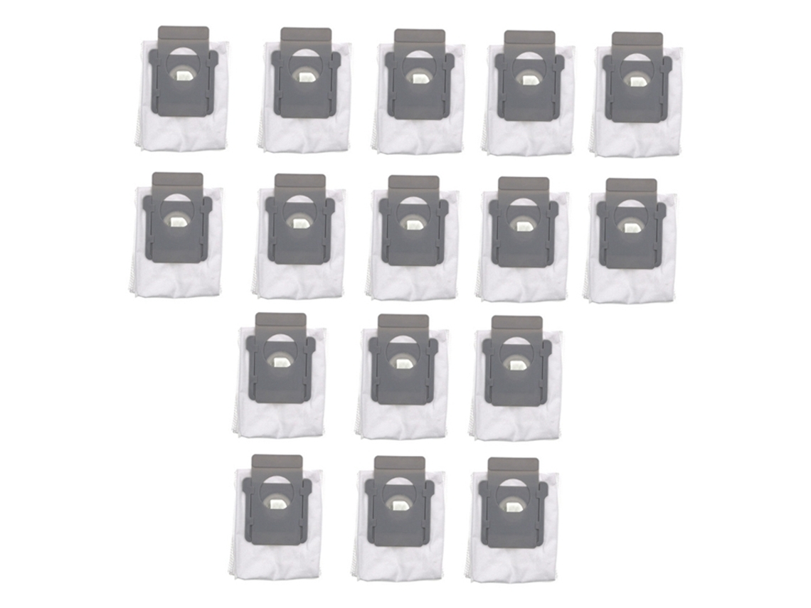 16 peças saco de lixo saco de coleta de poeira para irobot roomba i7 i7 i3 e5 e6 s9 varrendo robô acessórios