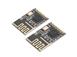Módulo Transceptor Sem Fio Nrf24l01+ 2.4ghz Rf 2pcs Com Antena Integrada 2mbps