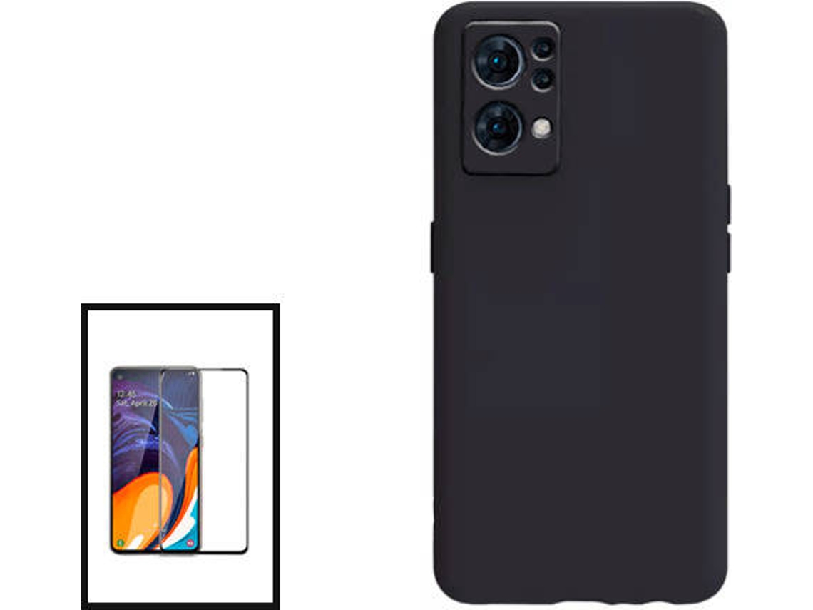 Kit Capa + Película Oppo Reno7 Pro 5G GIFT4ME Preto
