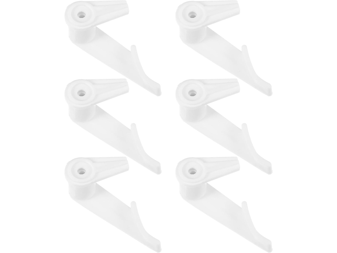 Conjunto Com 50 Presilhas Para Luminárias De Teto Led, Suportes Fixadores De Plástico Para Lâmpadas, Gokoco
