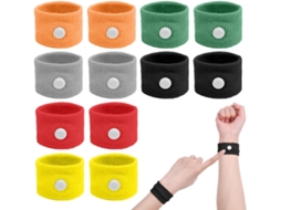 Pulseira Anti Enjoo, 6 Pares De Pulseiras Anti Náusea Para Crianças E Adultos, Perfeitas Viagens Enjoo Marítimo. Aquaforge