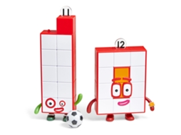 Conjunto De Blocos De Montar Numberblocks Da Learning Resources Figuras 11 E 12 Brinquedos Educativos