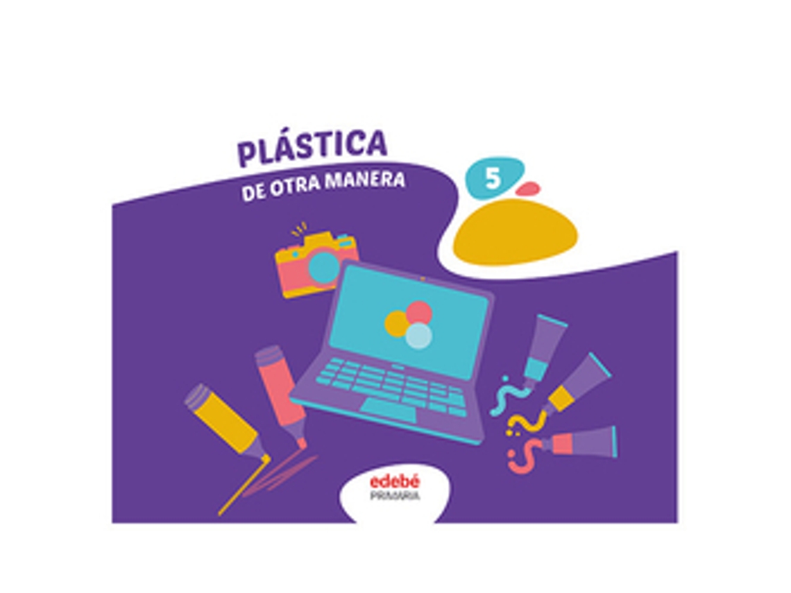 Livro Plástica 5 de Edebé e Obra Colectiva