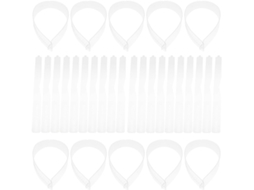 60 Suportes De Plástico Transparente Para Gola De Camisa - Práticos E Duráveis Para Manutenção.