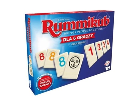 Rummikub Xp Edição Especial Jogo Família 4606 Tm Toys