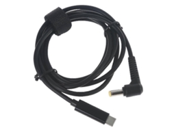 Cabo Usb-c Para Dc 5,5 X 2,5 Mm, Pd 65w, Carregamento Rápido Universal