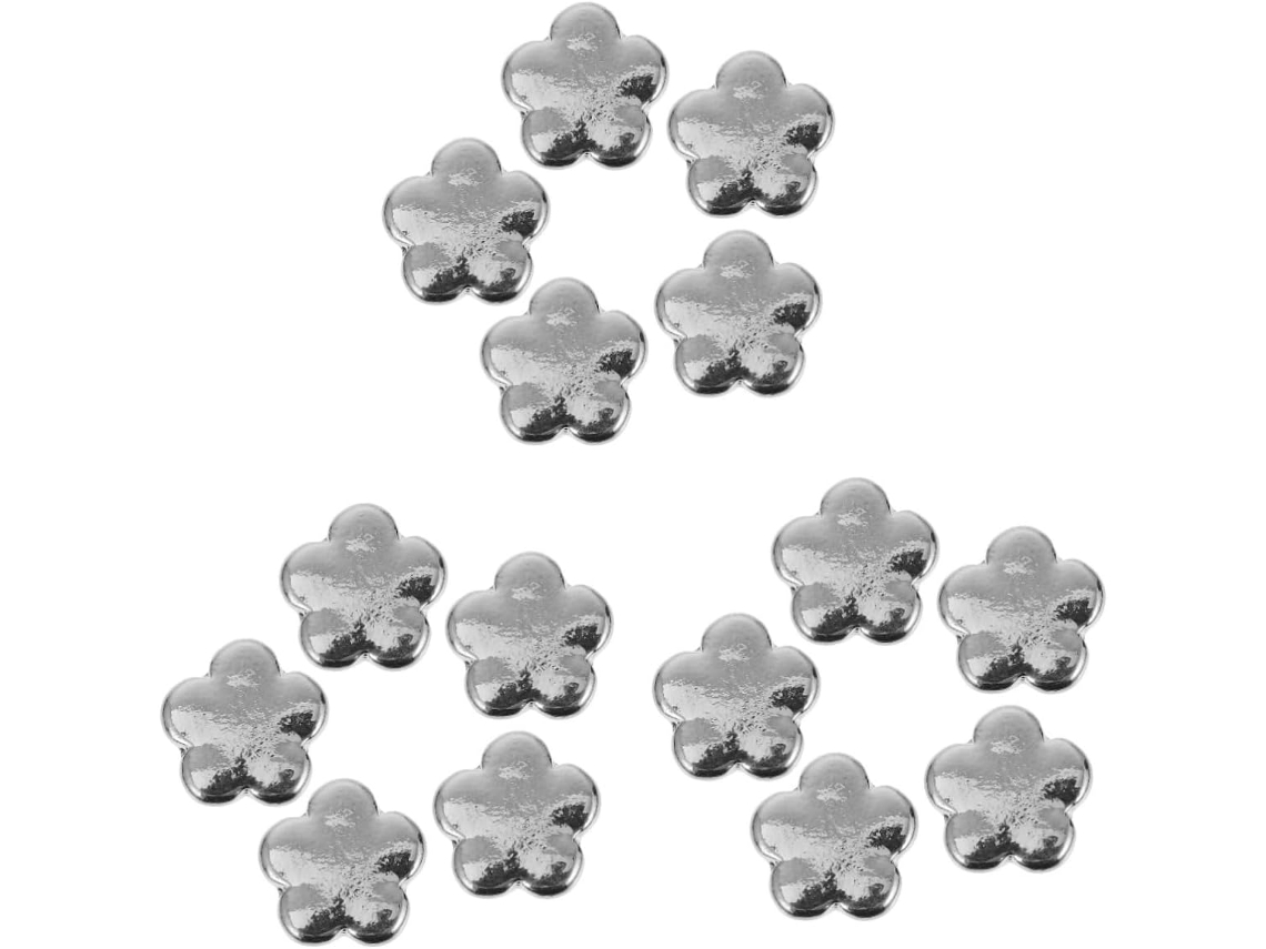 Conjunto De 5 Peças De Decoração Para Pulseira, Com Tachas De Silicone Para Relógio.
