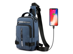 Lurelia Mochila Para Homem Em Tecido Grande Capacidade Leve Vários Bolsos Para Trabalho E Uso Diário