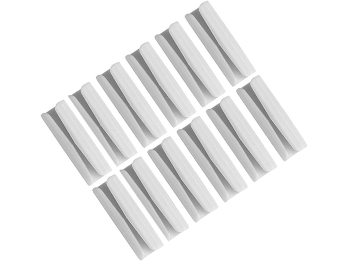 Villcase Conjunto De 12-clipes Antiderrapantes Firm Grip Para Fixar Lençóis E Colchas, Material Pp, Ideal Para Colchões