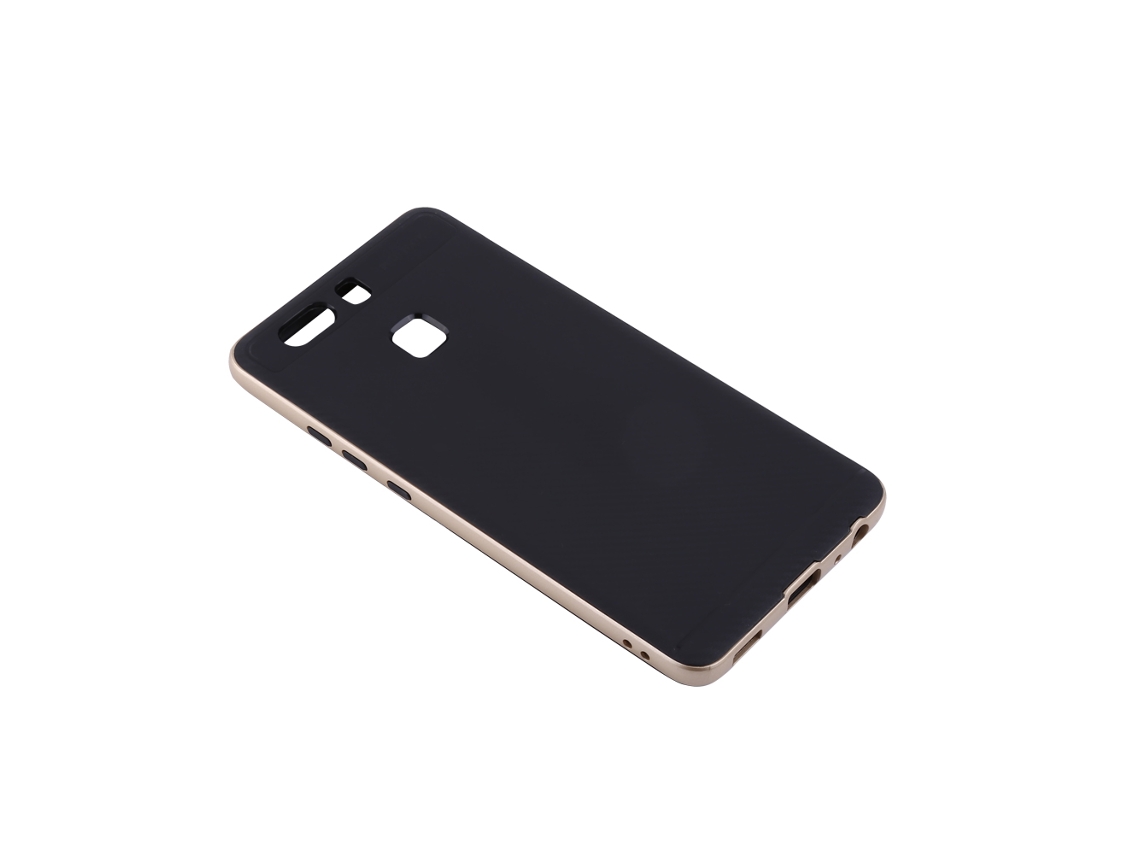Capa de silicone dourada para Huawei P9 | EOOCOO