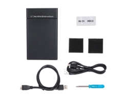 Enclosure De Disco Rígido Dualbay Maiwo K25682 Com Tipo C, Caixa De Matriz Raid Portátil De 2,5 Polegadas