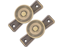 Presilhas De Parede Em Metal Bronze, 2 Peças, Ganchos Decorativos Multifuncionais Para Cortinas, Fix Gokoco