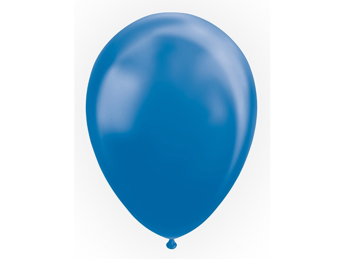 Balões WEFIESTA Metálicos Azuis 30 Cm