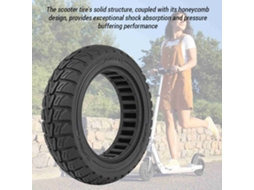 Pneu De Borracha Sólida 9.5x2.5-6.1 Com Absorção De Impacto Honeycomb Para Scooter Elétrico De Reposição