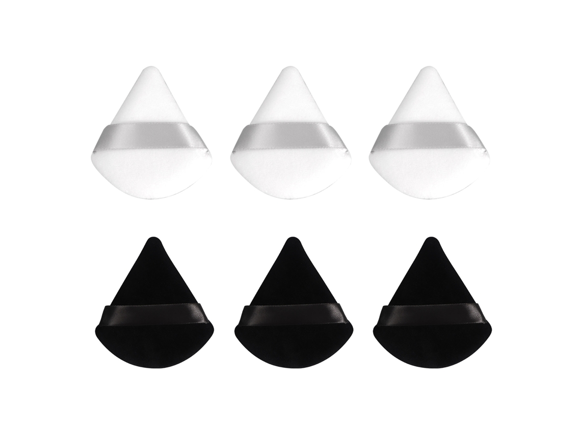 Puffs De Maquiagem Triangular Alta Densidade Super Macio