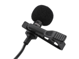 Micrófono Lavalier Portátil Clip-on De Condensador Com Jack 3.5mm Para Iphone, Ipad, Telefones Inteligentes E Computadores