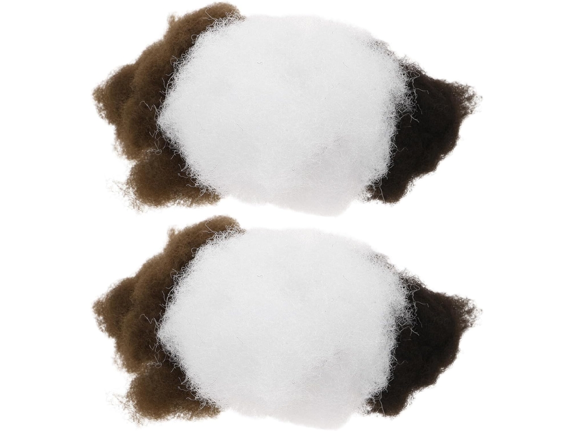 Inoomp Kit com 2 Peças de Material Natural para Ninhos de Papagaios e Tentilhões Enchimento Atóxico de Fibras CHABERLU