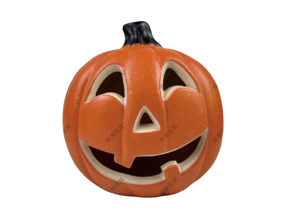 Laxiscreed Lanterna De Abóbora Decorativa De 10 Polegadas Para Halloween Com Figura De Esqueleto De Plástico
