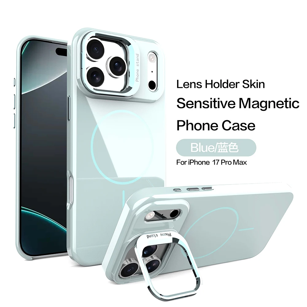 (azul, Iphone 14 Pro Max) Capa Protetora Magnética Minimalista Para Lente Da Câmera, Resistente A Arranhões.