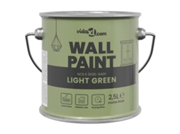 Conjunto 1 Tinta De Parede Vidaxl Verde (2,5 L)