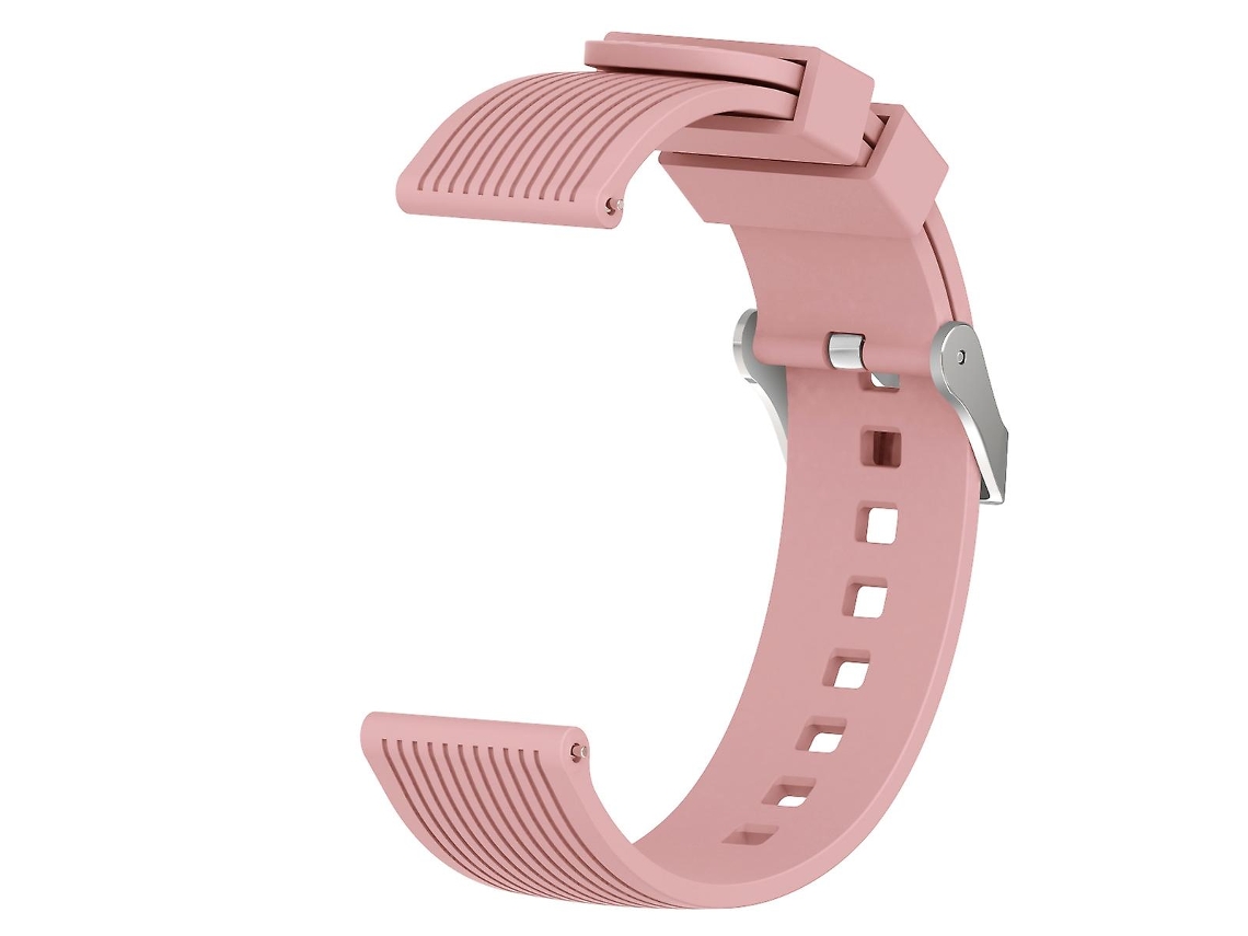 Pulseira de silicone texturizada listrada de 20 mm para smartwatch Garmin Move Luxe/Move Style/Move 3/Move Venu Ly Ebike