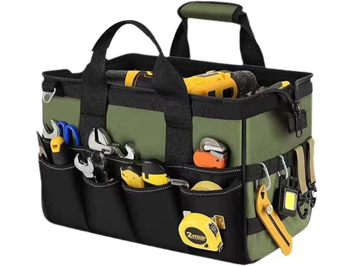 Bolsa Para Ferramentas Banapoy De 15 Polegadas Com 25 Bolsos Eletricistas