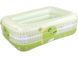 Piscina Inflável Gowenic em Pvc Grosso e Seguro, com Estampa de Dinossauro Verde, Ideal para CHABERLU
