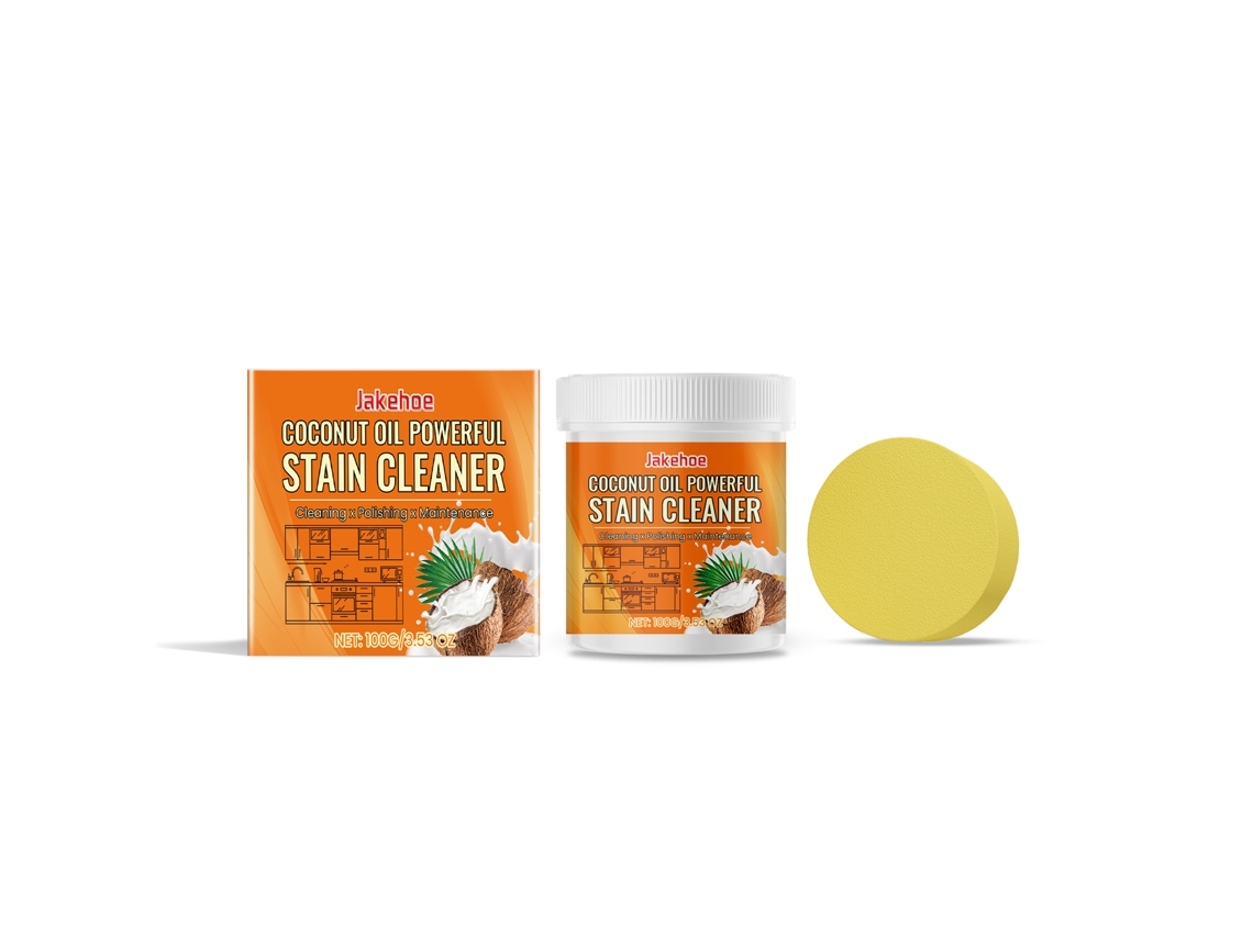 Removedor de Manchas Potente com Óleo de Côco Creme
