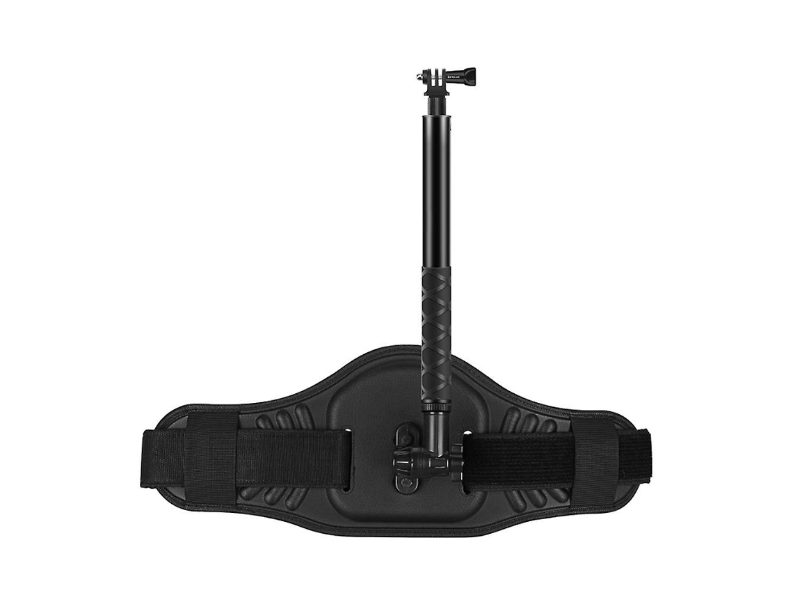Lurelia Suporte De Cinto Para Câmara De Ação, Com Monopé, Ajustável, Compatível Gopro Hero 11, Em Liga De Alumínio, Preto