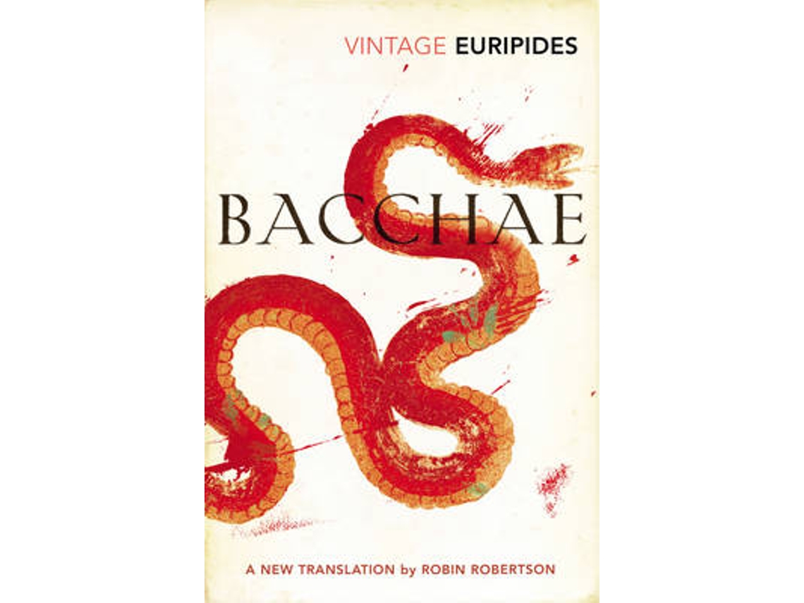 Livro Bacchae de Euripides (Inglês)