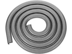 Eletroduto Flexível Healeved em Aço Inoxidável 304, Diâmetro Interno de 25 Mm, Comprimento 3 M, Metálico Não C