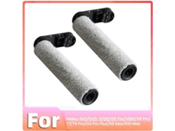 Conjunto De 2 Escovas De Rolo Para Lavadora De Pisos Midea Gx5/gx5-5/g5 Pro/x8se/x8 Pro T7/t9 Pro/g3 Pro Plus/r8 Max/r10 Max_glo