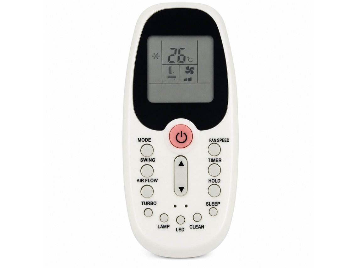 Comando À Distância Para Ar Condicionado Compatível Com Whirlpool Zh/kz-01, Zh/ez-01, Zh/hz-01