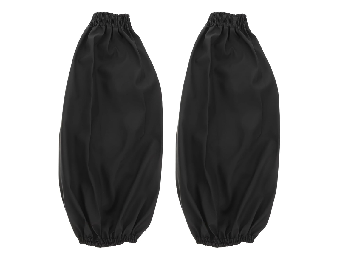 Mangas de Trabalho Inoomps a Óleo, Feitas de Couro Pu, com Design Suave e Punho Elástico, Mangas Compridas para CHABERLU