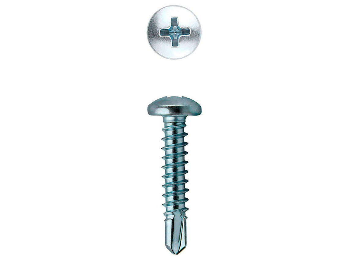 Celo Philips Pan Drill Point 7504N 4.8X45 Zinc 250 Unidades