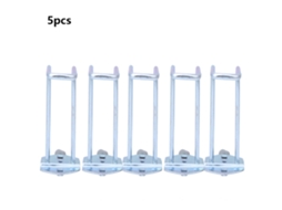 5 Peças Gancho Colgante De Aço Zincado Estante De Armazenamento Para Oficina Para Organizar Cabos E Fios 3~5kg 200*60*6mm