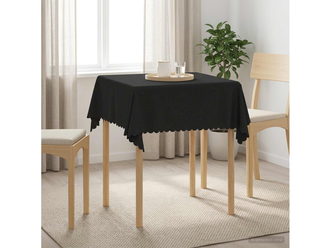 Vidaxl Toalha De Mesa Retangular Cinzento-escuro 140 X 140 Cm