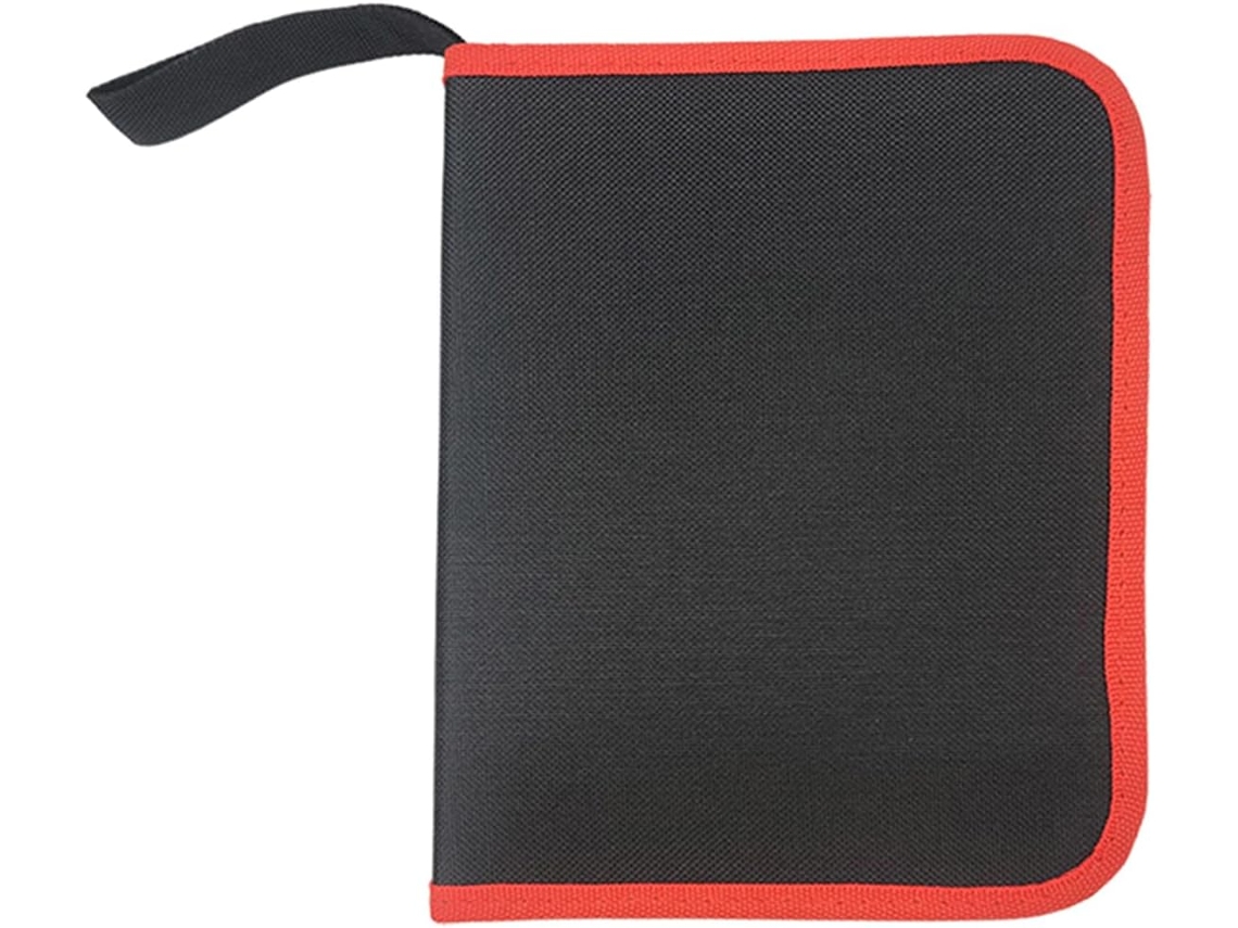 Bolsa De Armazenamento Profissional Com Zíper Para Pontas Chave Fenda E Brocas, Bolsa Para Armazenamento De Ferramentas