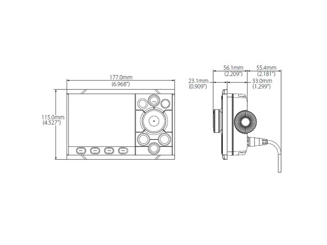 Simrad Ap48 Rotary Autopilot Head
