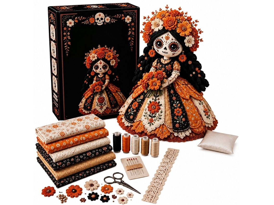 Kit De Costura E Patchwork (princesa Morta-viva B)